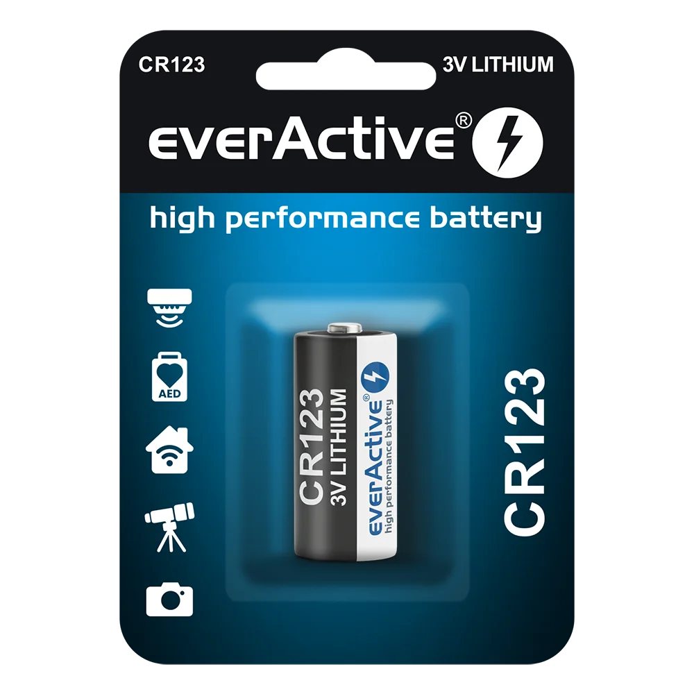 CR123 Everactive pakning